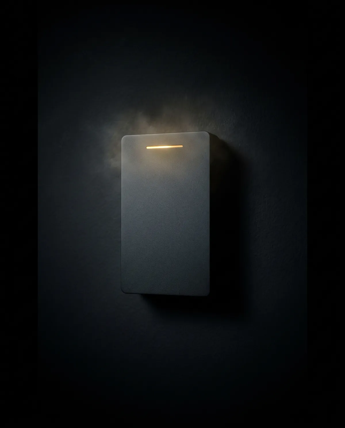 Illustrative render of a home battery
